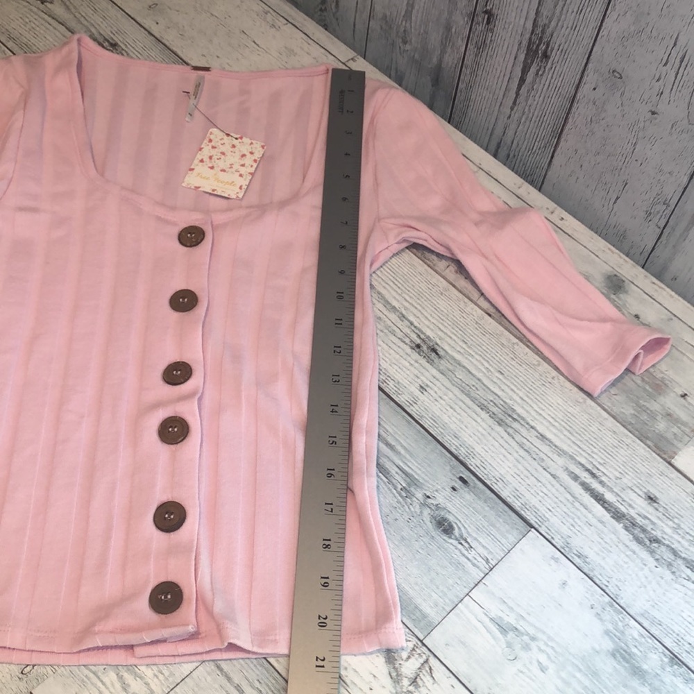 Free People Central Park Cardigan Top NWT Extra Small - Picture 7 of 9